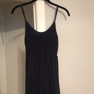 Navy blue tank dress